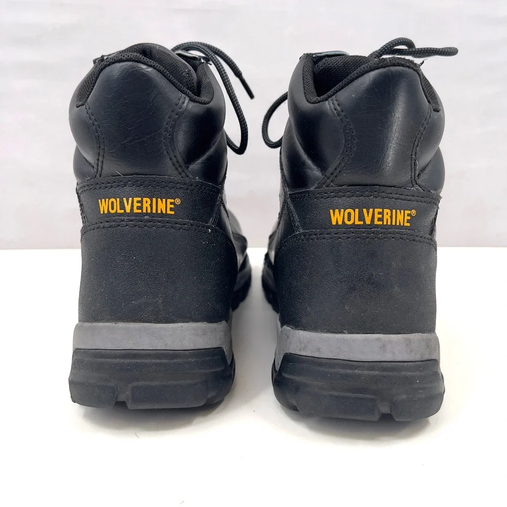 Wolverine Mens CarbonMax Work Boots Black Waterproof Safety Toe W10304 Size 14M